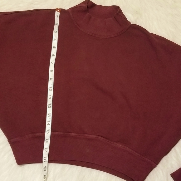 SPIRITUAL GANGSTER Blake Mock Neck Crop Sweatshirt - Picture 14 of 14